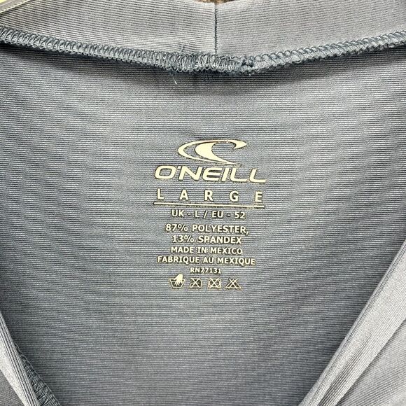 O'Neill 50+ Ultra Violet protection Shirt Mens Large Blue Long Sleeve Crew Neck - Picture 11 of 16